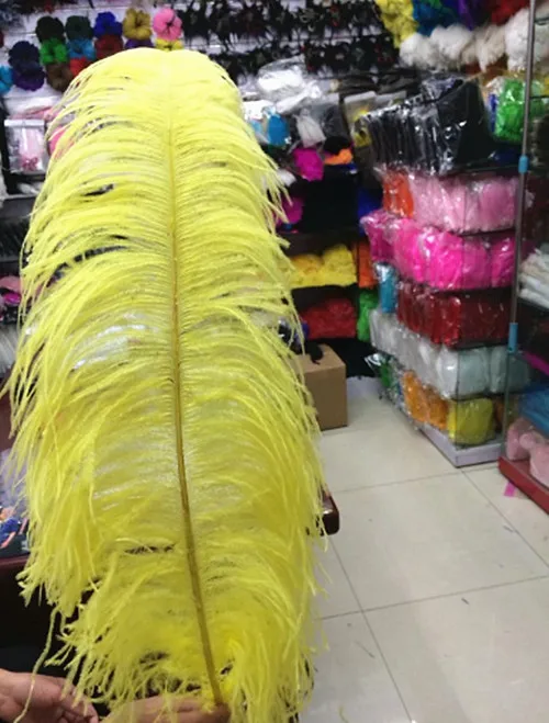 Новый список! 10 шт производители продают выбор зеленых страусиных перьев 24 ~ 26