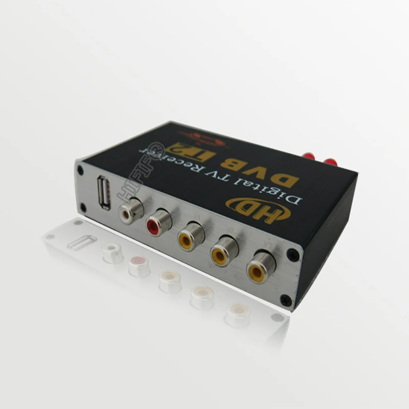 Автомобильный ресивер ТВ приемник двойной тюнер для автомобильного DVD плеера