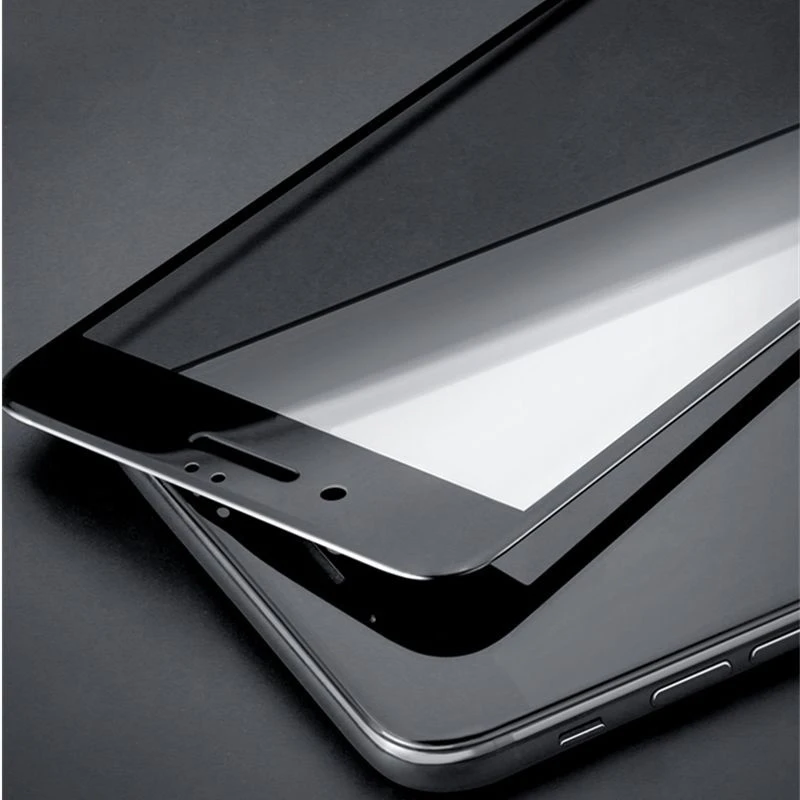 Полностью закрытые защитные чехлы из закаленного стекла для IPhone X XR XS Max 8 7 6 S s Plus