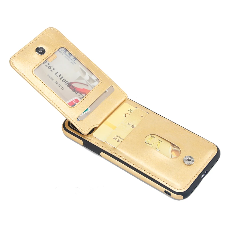 Винтажный кожаный чехол для iPhone 6, 6s, 7, 8 Plus, X, XR, XS, чехол на молнии с откидной крышкой для карт, чехол для телефона, для iPhone XS, Max, 6, 6s Plus
