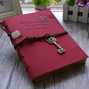 Кожаный блокнот в стиле ретро Марияна, винтажный записная книжка журнал дневник, с листьями