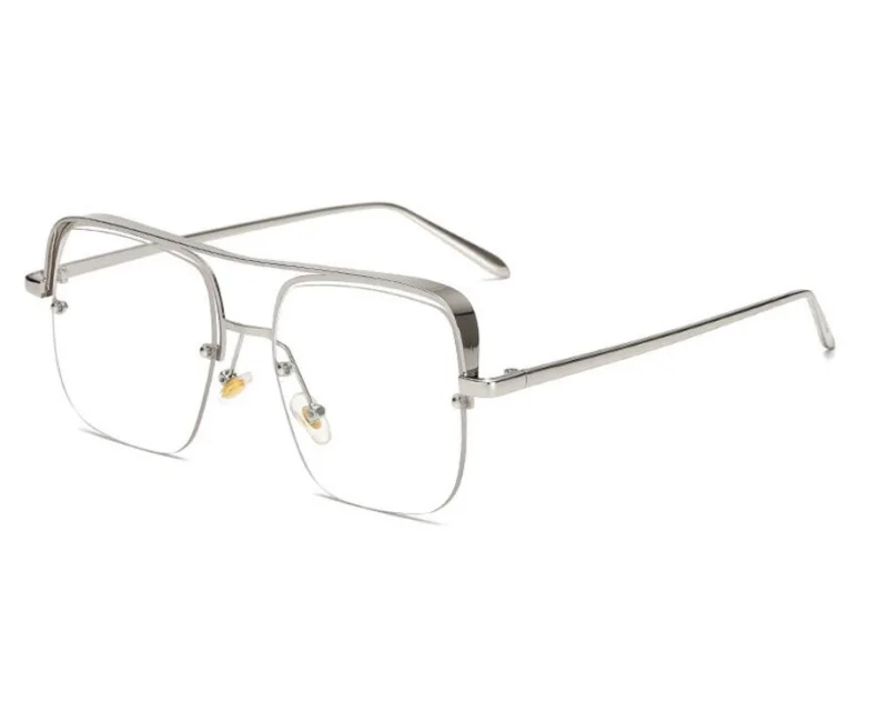 Модные стильные солнцезащитные очки карамельные металлические дизайнерские