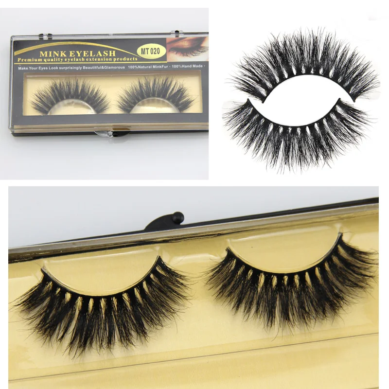 1 пара ручная работа норковые ресницы толстые кучерявые волосы накладные