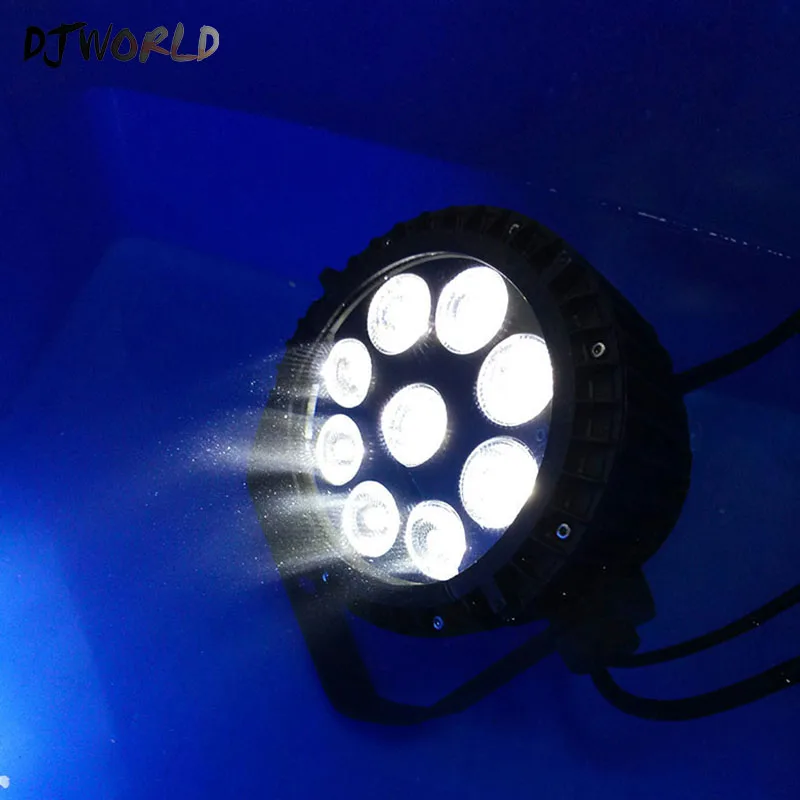 DJWorld Водонепроницаемый светодиодный Par 9x18 Вт RGBWA+ UV 6в1 Уличные светодиодные DMX стандартные светильники для сцен и студий театральные светильники IP65 туристическая из алюминиевого сплава