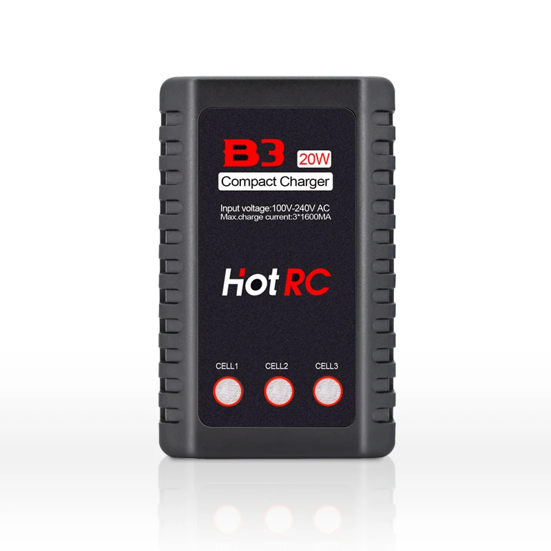 Лидер продаж оригинальный RC B3 20 Вт 7 4 В/11 1 В 2S-3S Lipo аккумулятор Компактный Баланс