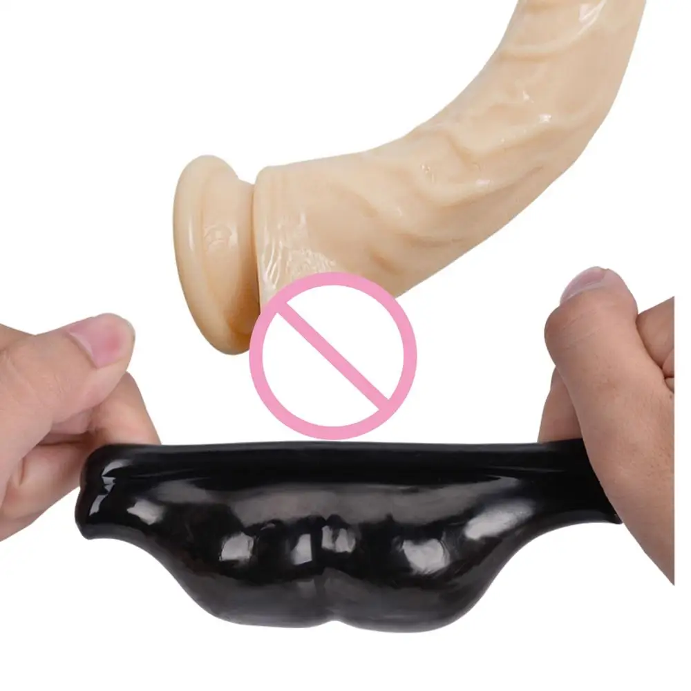 1 шт. мягкая Насадка На мошонку Мужской пенис кольцо на член игрушки для задержки