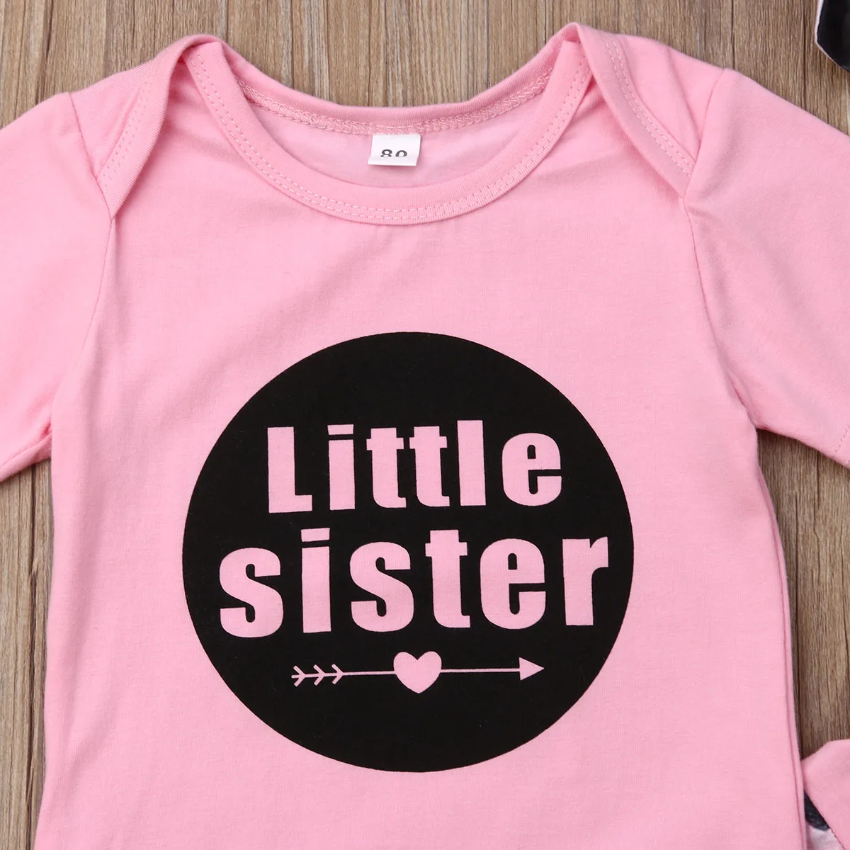 Комплект одежды розового цвета для маленьких девочек 3 предмета футболка с