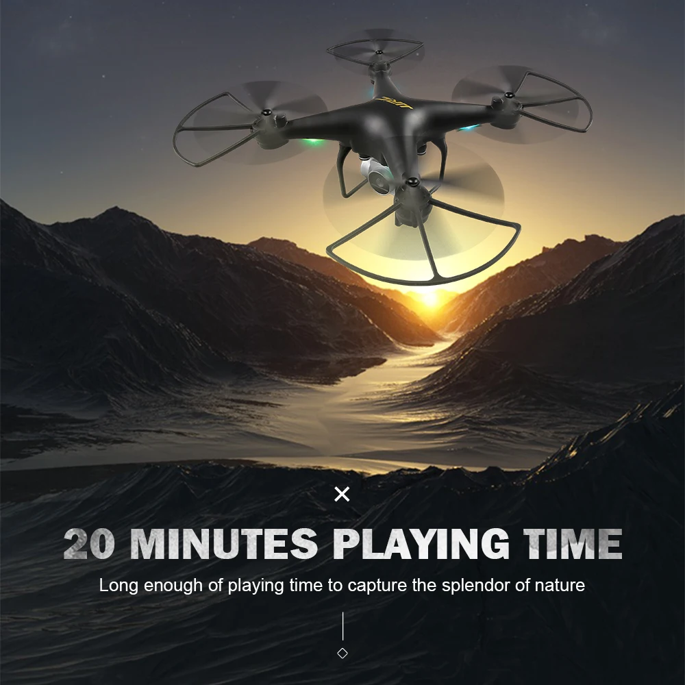 Фото JJRC H68 Дрон с камерой 720P WiFi FPV Квадрокоптер высота удержания Безголовый режим RC JJRC H68 Дрон с камерой 720P WiFi FPV Квадрокоптер высота удержания Безголовый режим RC