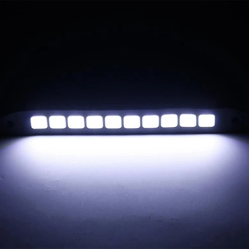 2X автомобиля D r l Led y t i'm e бег светильник тумана Cob полосы s гибкий авто дальнего