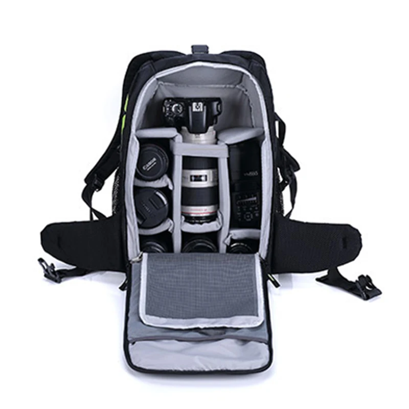 Камера рюкзак Водонепроницаемый нейлон DSLR сумка для фотоаппарата/Чехол Открытый