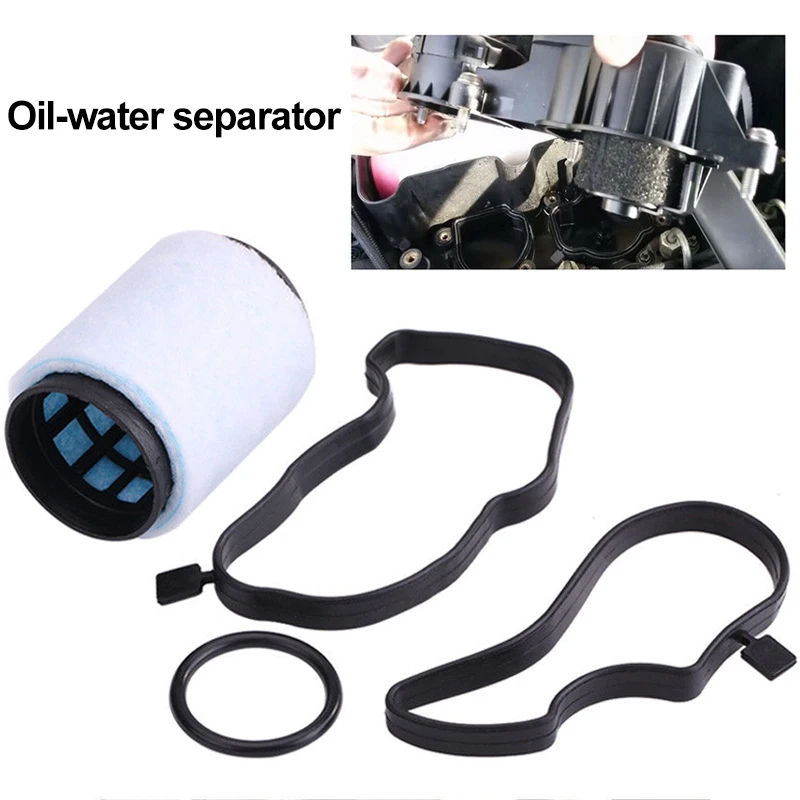 Vehemo 11127793164 with Gasket Oil Breather Filter Fuel System Separator Water Practical Durable | Автомобили и мотоциклы