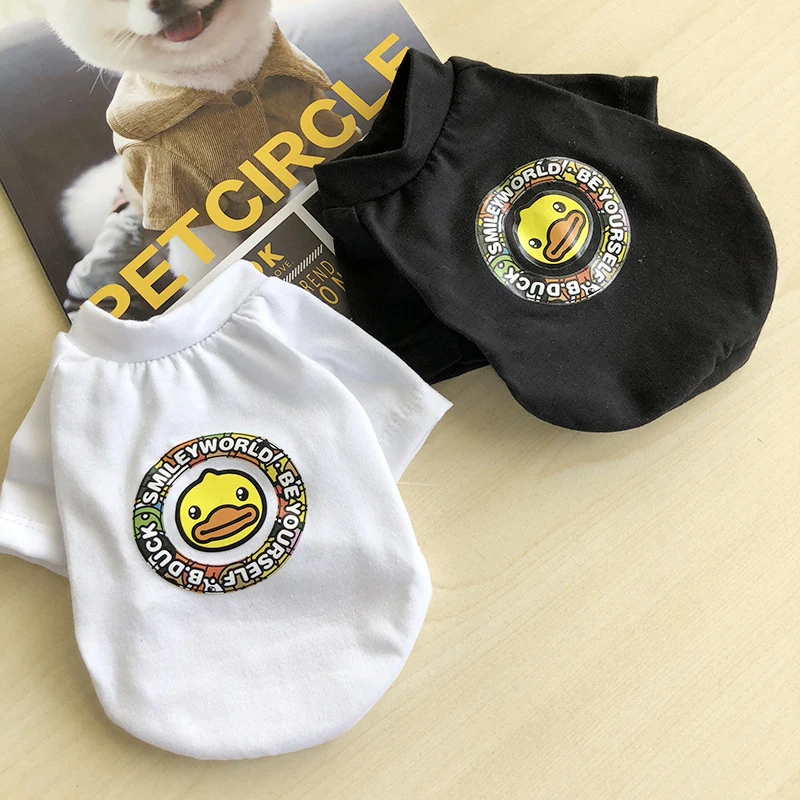 DOGGYZSTYLE летняя одежда для собак, тонкая дышащая футболка для щенков, жилет для маленьких больших собак, чихуахуа, йоркширского терьера