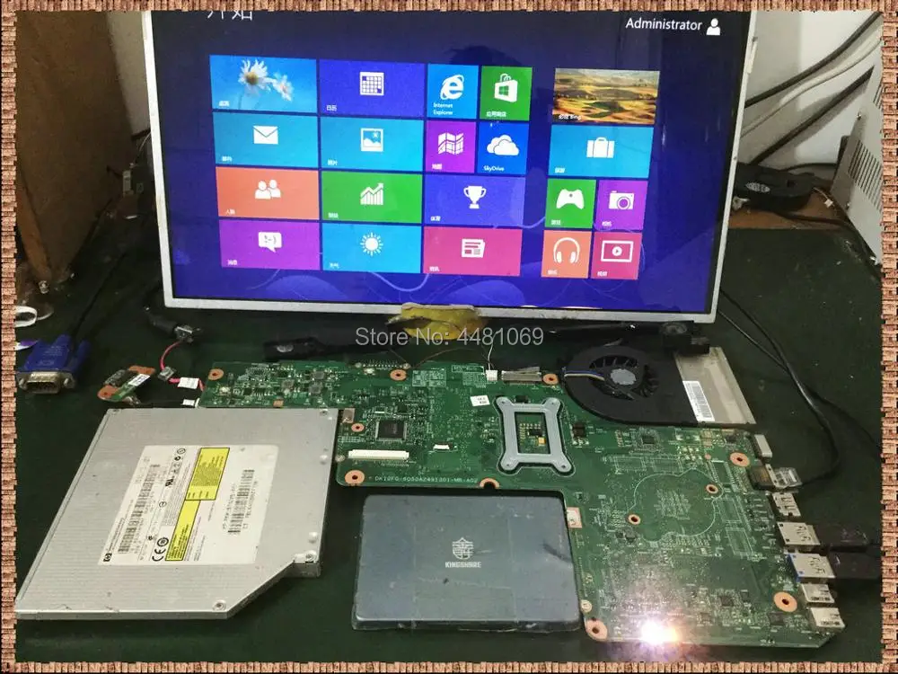 Для ноутбука Toshiba Satellite C850 C855 материнская плата DK10FG 6050A2491301-MB-A02 V000275070 HM76 USB3.0 материнская плата тестирование