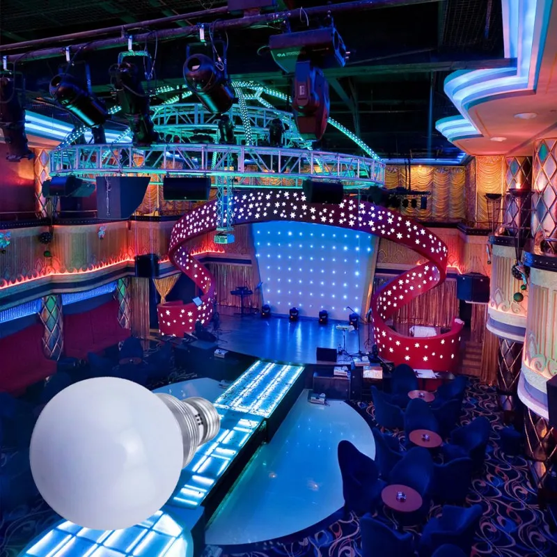 16 меняющихся цветов RGB Светодиодная лампа ночного света Праздничная