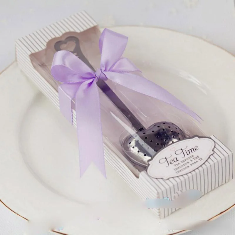 Горячее предложение ситечко с ручкой для душа чая инструмент в форме сердца