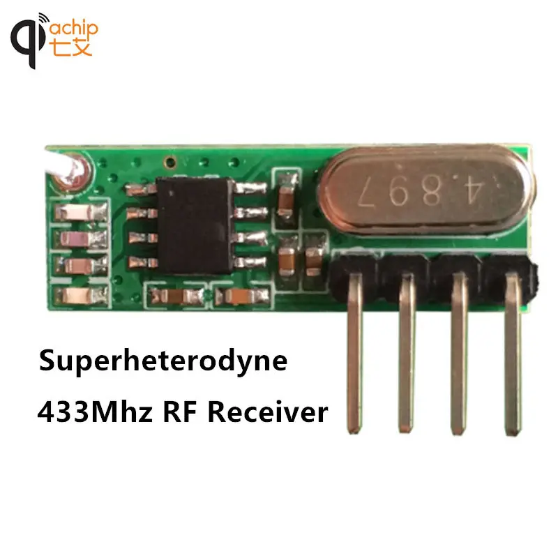Demo board Rx500a 433 mhz rf Wireless Receiver superheterodyne 433mhz ASK remote control Module Kit small size For Arduino uno