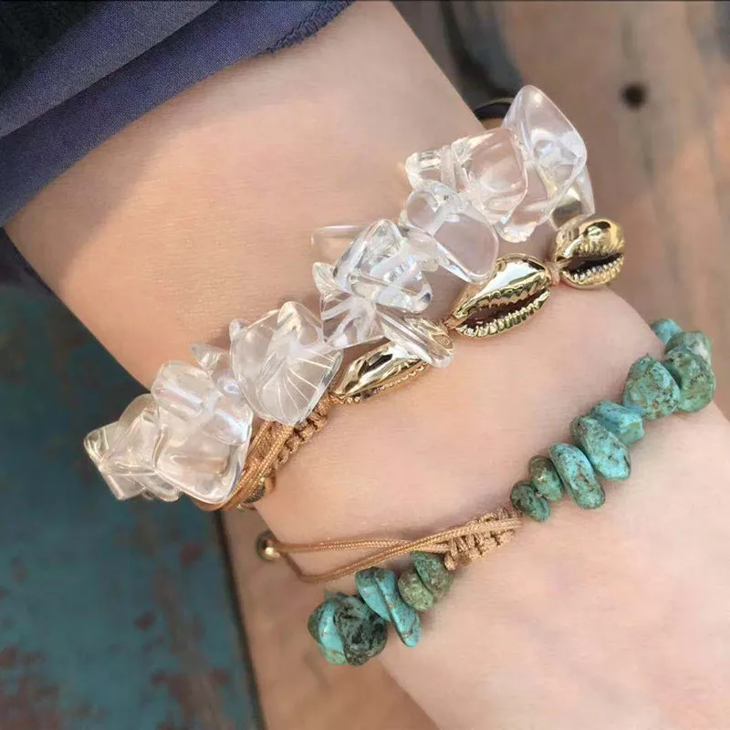 Bileklik pulseras mujer hombre puka COWRIE браслеты для женщин подарок бижутерия богемные в стиле