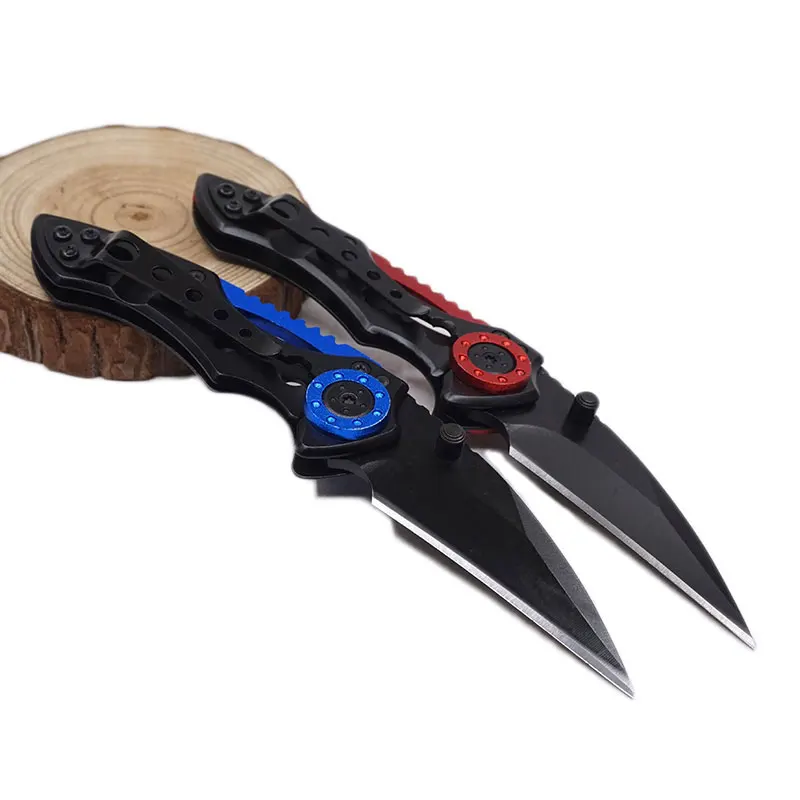 Мини Портативный складной нож для выживания тактический карманный лезвие из