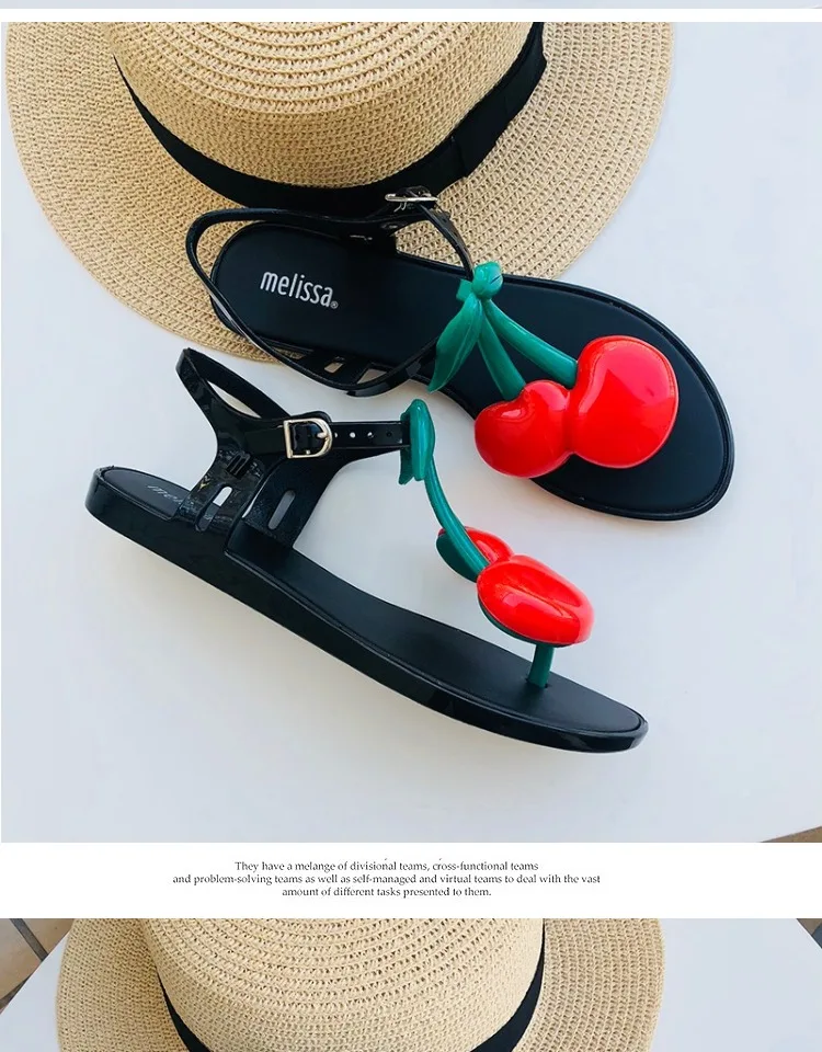 Melissa/женские сандалии на платформе; обувь на танкетке; женская обувь на каблуке; Sandalias Mujer; Летняя обувь; кожаные сандалии на танкетке