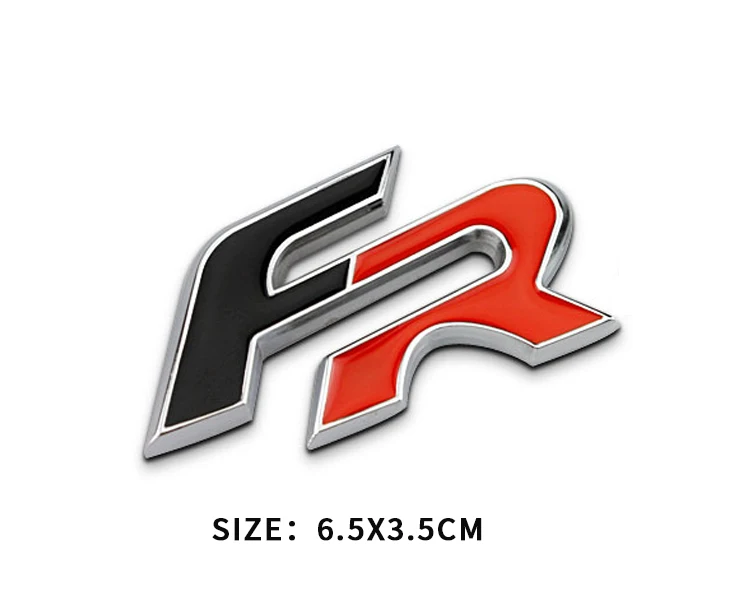 Metal Auto Car FR Emblem Decal Sticker Front Grille Badge for Seat LEON IBIZA ALTEA CUPRA Exeo Formula Accessories Styling | Автомобили и