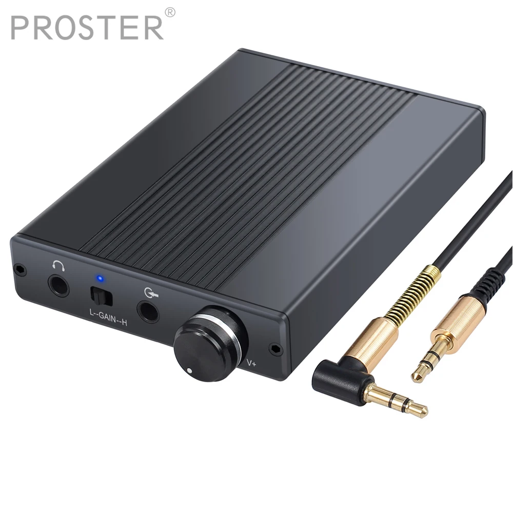 Proster USB DAC DSD усилитель для наушников портативный Amp 3 5 мм аудио Rechargeble HiFi MP3 MP4