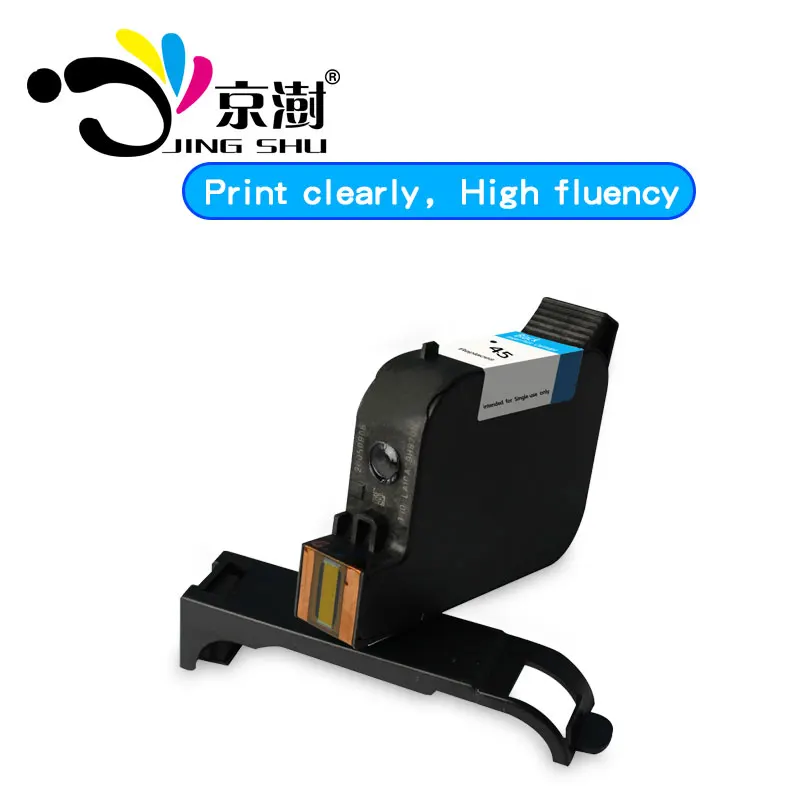 Jingshu Совместимость 45 черные чернила картридж 51645 Замена для hp 710C 870CXI 830C 880C 890C 895CXI