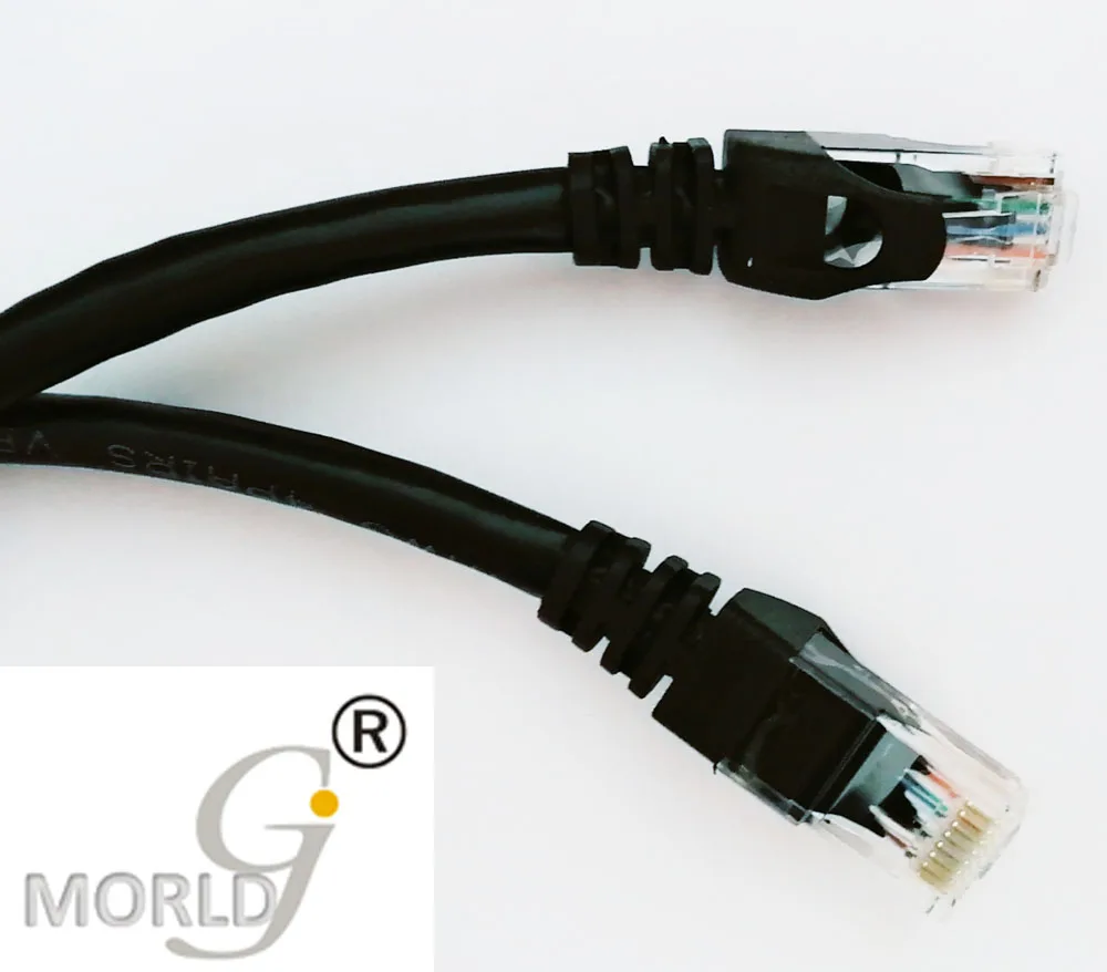 Популярный товар MORLDGJ 0 3 м круглый кабель UTP CAT6 Ethernet кабели 30 см Сетевой провод RJ45