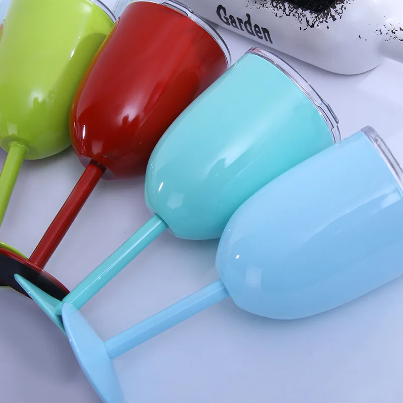 Чашка из нержавеющей стали для шампанского креативная двухслойная кружка