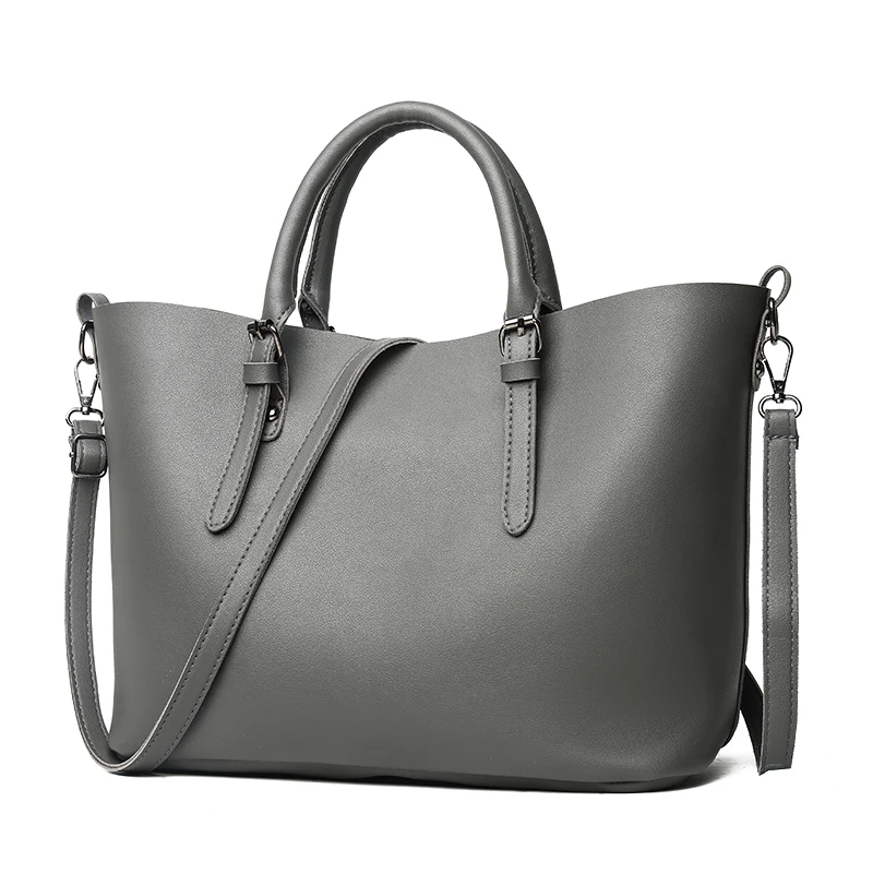 Женская сумка через плечо повседневные большие тоуты дамские сумочки