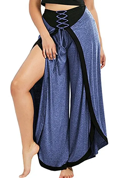 Pakistani Dress Indian Clothing Sari For Women In India Cotton Polyester 2018 New Hot Spring Fashion Lace Pants Waist Wide Leg |