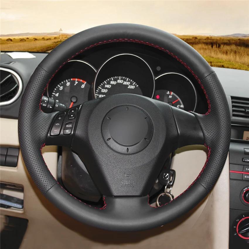 Чехол MEWANT из искусственной черной кожи для Mazda 3 Axela 2004-2009 5 2004-2010 6 Atenza MPV |
