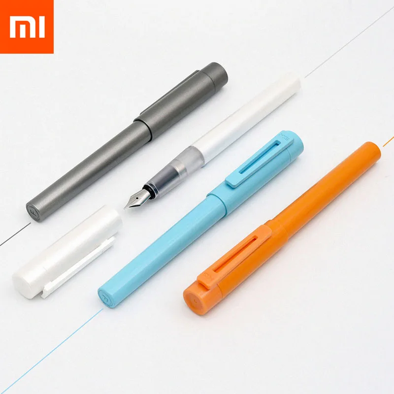 Xiaomi Mijia Kaco небесная авторучка 0,3 мм-0,4 мм ручка портативная карманная чернильная ручка с чернилами школьный подарок с цветной коробкой
