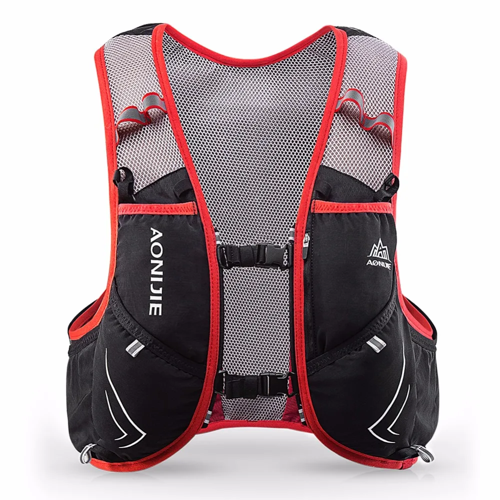 AONIJIE C928 5L Hydration Backpack Rucksack Bag Vest Harness For 2L Water Bladder Hiking Camping Running Marathon Race Sports