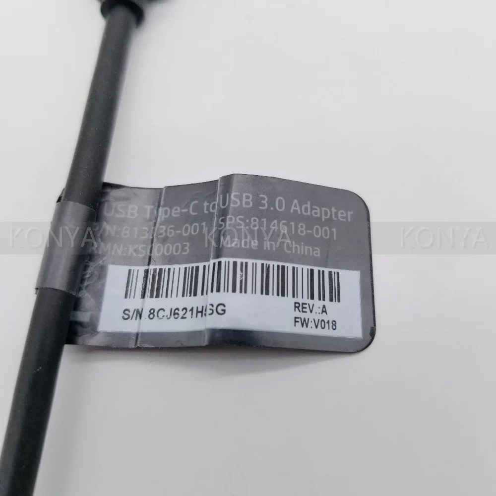 Новый подлинный для hp USB 3 0 адаптер питания type c к 814618 001 813336 001|Компьютерные кабели