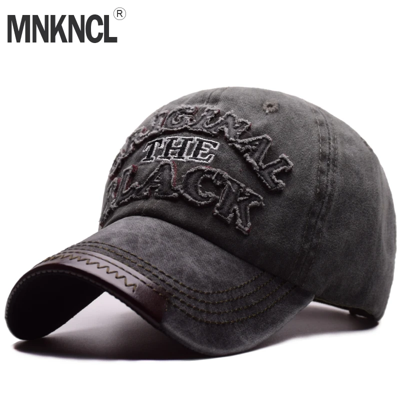 Популярная Ретро потёртая бейсболка MNKNCL облегающая кепка шапка для мужчин и
