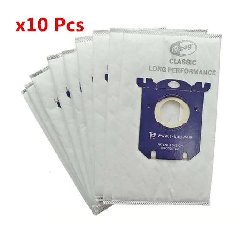 10Pcs Dust Bag Vacuum Cleaner bag S For Philips Electrolux FC8202 FC8204 FC9087 FC9088 HR8354 HR8360 HR8378 HR8426 HR8514 | Бытовая