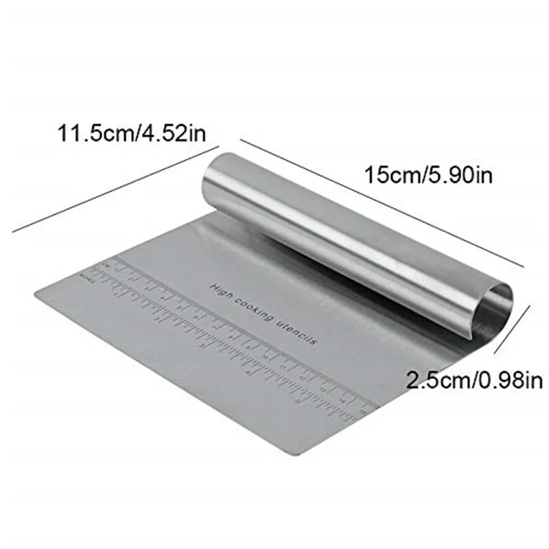 Резак для теста пиццы из нержавеющей стали инструменты украшения торта кухонные