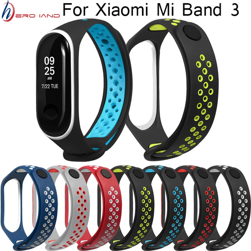 Браслет Mi Band 3 ремешок на запястье часы band3 аксессуары умный спортивный