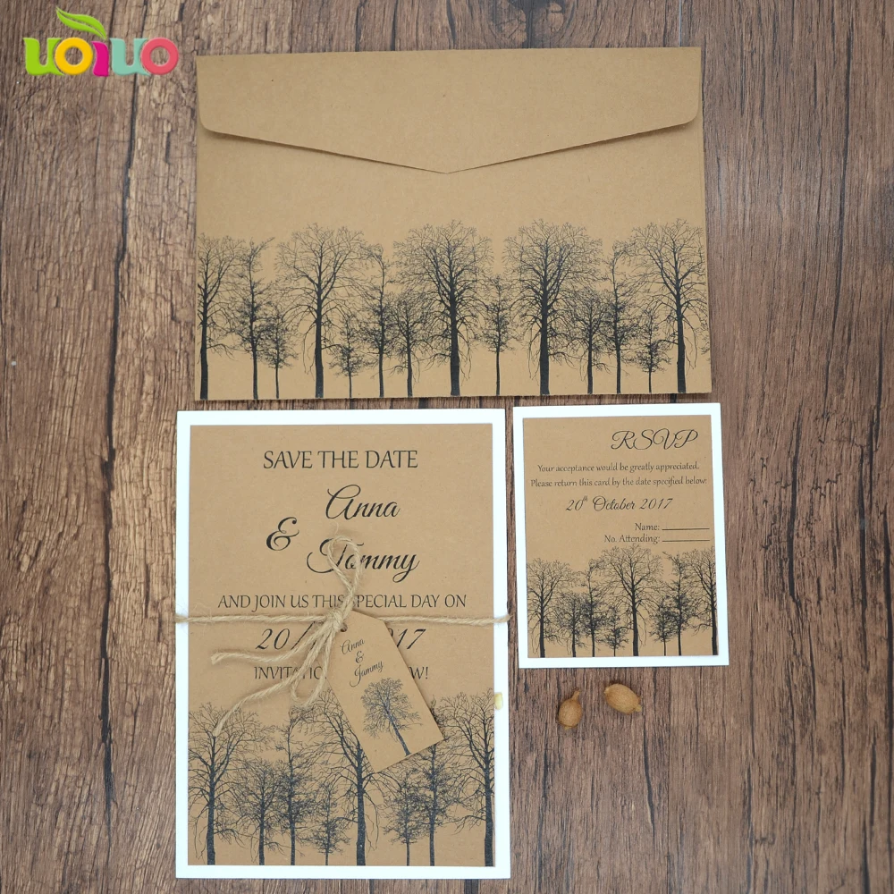 

Newest hot sell luxurious handmade kraft paper lace wedding invitation card with made in china factory