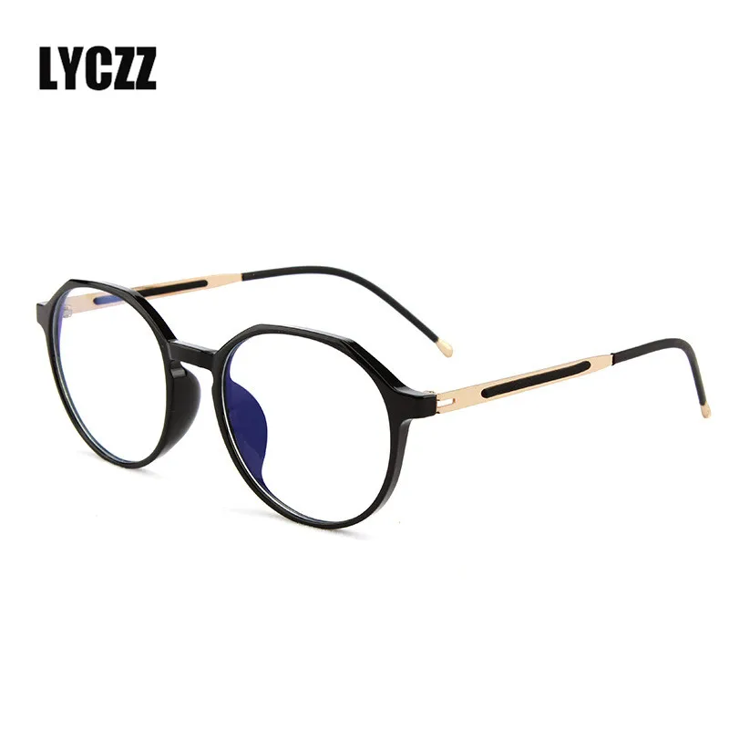 LYCZZ 2019 новые женские мужские Оптические очки оправа голубые лучи компьютерные