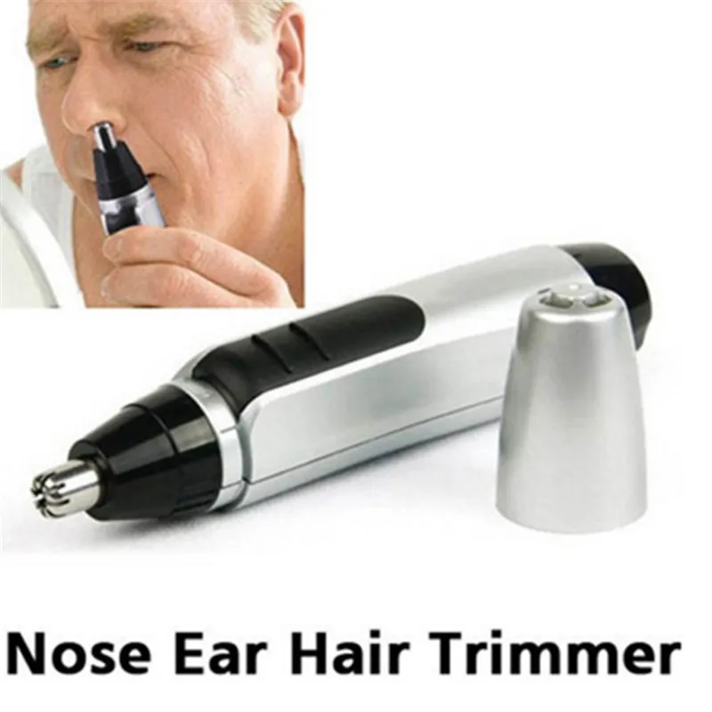 Портативный электрический триммер для носа и волос бороды бровей ушей Прямая