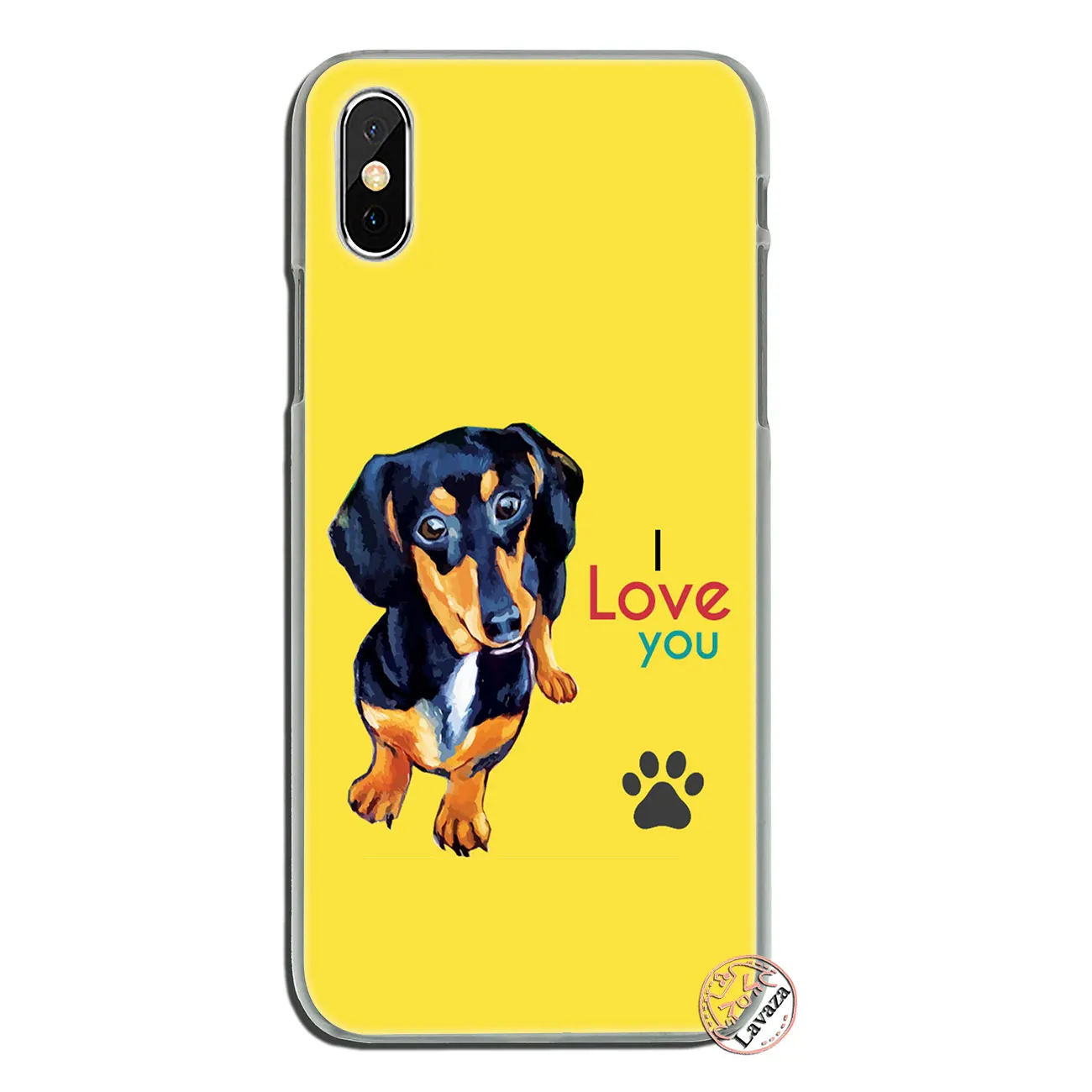 4 Твердый чехол для телефона Lavaza Dachshund dog Для iPhone XR X XS 11 Pro Max 10 7 8 6 6S 5 5S SE 4 4S - Цвет: 4
