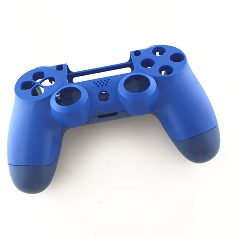 PS4 Pro 4,0 чехол для контроллера, Передняя Задняя крышка, жесткий верхний корпус, чехол для Playstation 4 Pro V2 Dualshock 4 Pro JDS 040 JDM-040 - Цвет: Blue