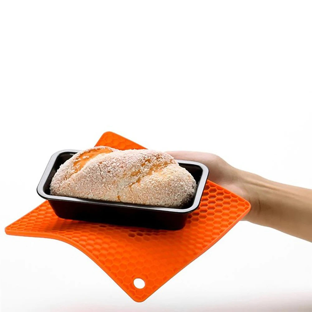 Силиконовый держатель для горшка термостойкие подставки квадратный Trivet коврик
