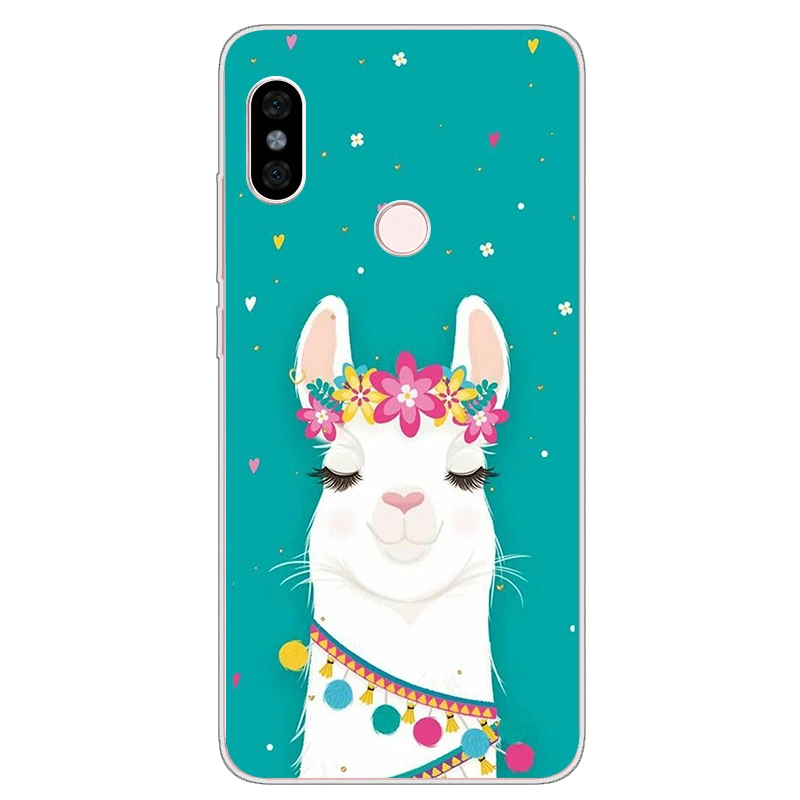 ciciber Phone Case for Xiaomi Mix Max 3 2 2s Soft Back Cover Mi A2 9 8 6 5 F1 A1 5X 6X 5c 5s Lite Plus Pro SE Alpaca |
