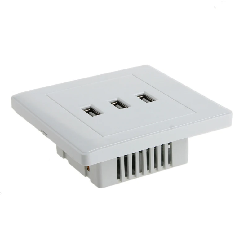 Настенное зарядное устройство с 3 USB-портами 10 А 2 шт. | Электроника