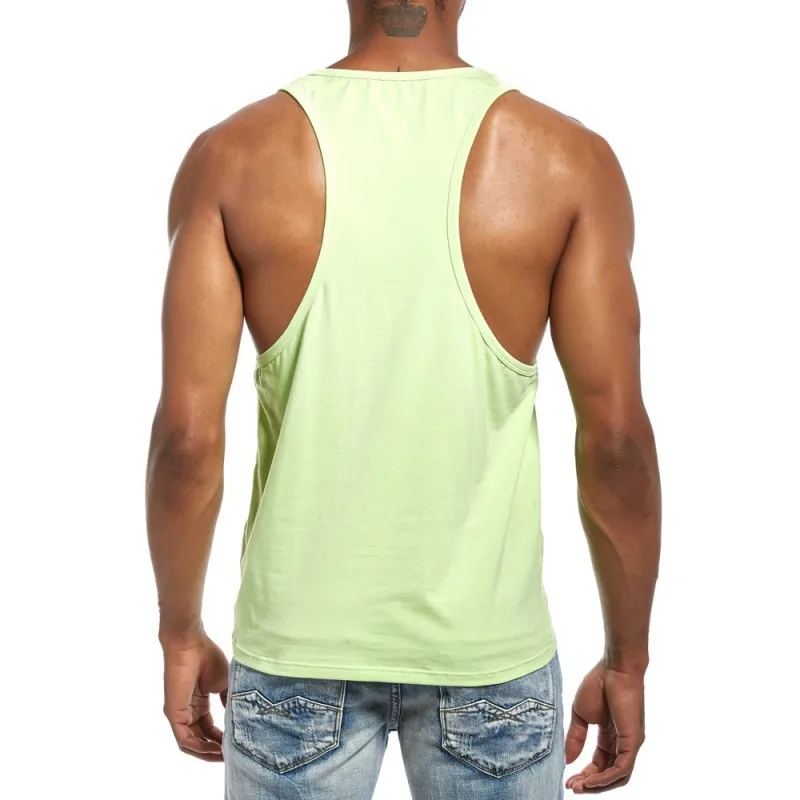 Модная майка мужская одежда жилет ropa hombre мужская одежда Топы Тонкий эластичный фитнес жилет бодибилдинг Мужская рубашка майка для мужчин