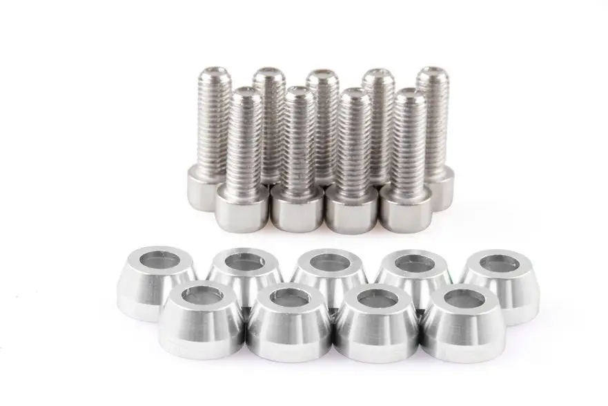 Ryanstar M8 x 1.25 4CYL заголовок коллектор болты + M6X20MM шайбами для Honda Acura RS EA007|header washers|honda