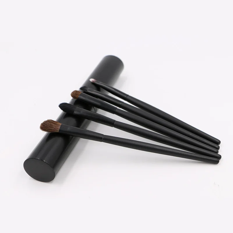 5 цветов шт. Профессиональный Синтетический набор кистей для теней и наборы