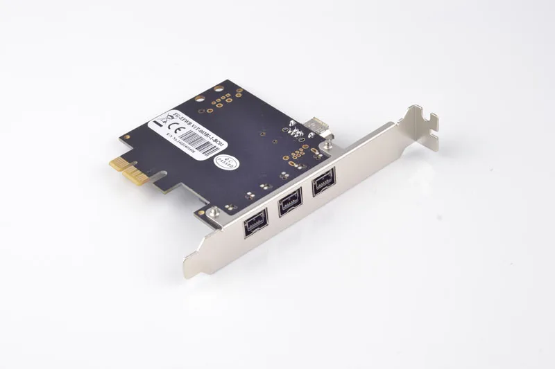 PCI-E до 1 порта Внутренний 1394a + 3 s Внешняя 1394b FireWire контроллер карты | Компьютеры и